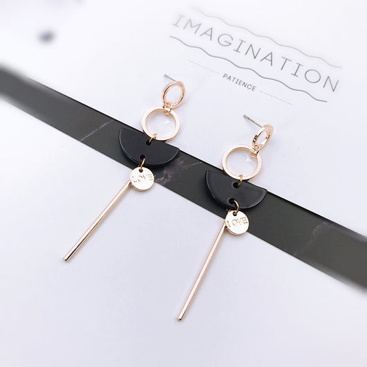 Aretes Coreanos Asimétricos con Flor de Perla y Moño - Image 11