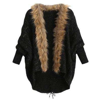 Cardigan con Cuello y Mangas Murciélago - Image 9