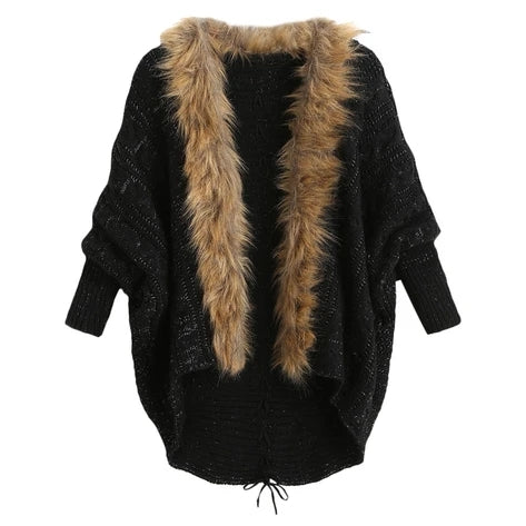 Cardigan con Cuello y Mangas Murciélago - Image 9