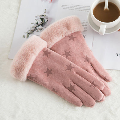 Guantes de Invierno en Gamuza con Lana Térmica para Mujer - Image 12