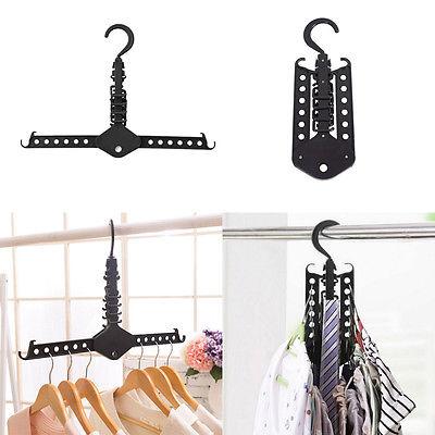 Perchero Plegable Multifuncional Organizador de Ropa - Ahorra Espacio
