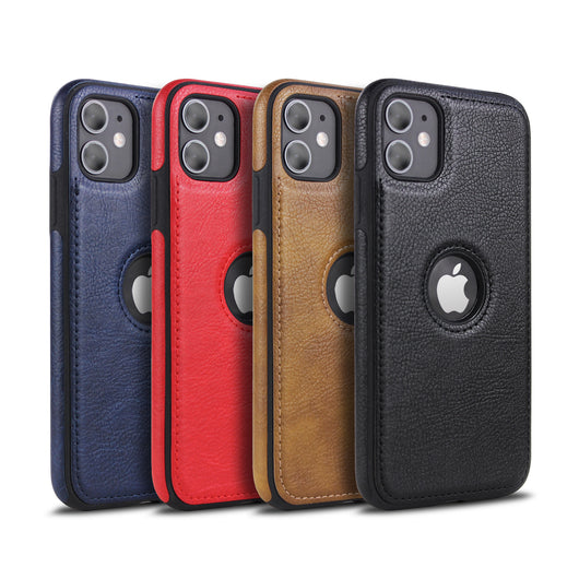 Funda Protectora Integral con Patrón de Cuero