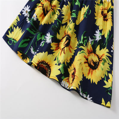 Vestido para Niñas con Estampado de Girasoles - Image 4