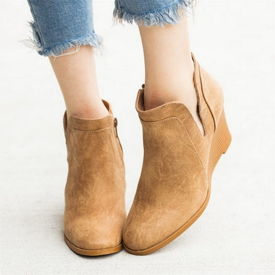 Zapato Vintage Estilo Romano con Cierre Lateral para Mujer - Image 11