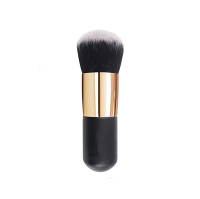 Brocha de Maquillaje Difuminadora Chubby - Base y Polvo Profesional - Image 4