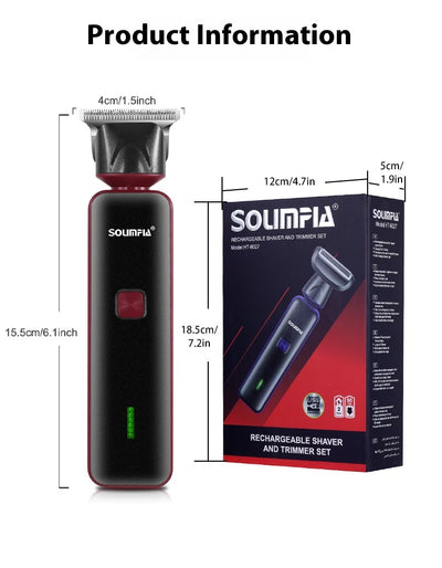 Afeitadora Multifuncional 3 en 1 para Hombre - Recortador de Vello Nasal - Image 13
