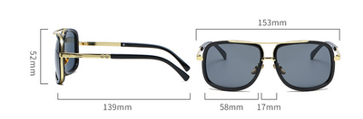 Gafas de Sol Oversized Tendencia Europa y América - Image 19