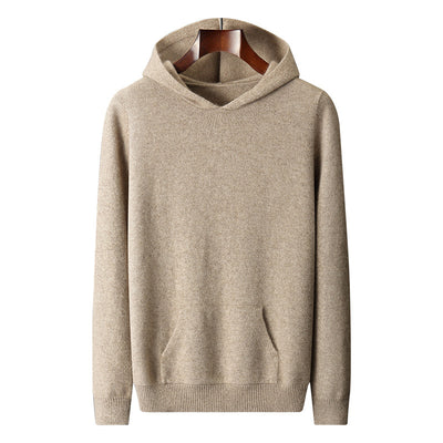 Sudadera con Capucha de Cachemira Tejida para Hombre - Image 5