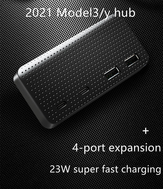 Hub USB Expandible con Compartimento Secreto de Almacenamiento