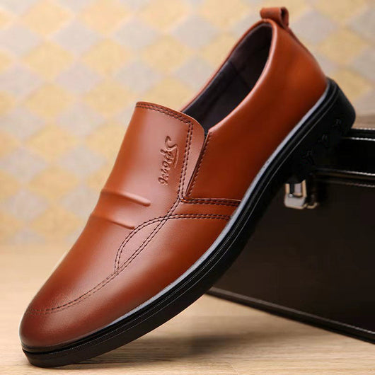 Zapatos de Cuero Respirable para Hombre - Elegancia Casual y Profesional - Image 5