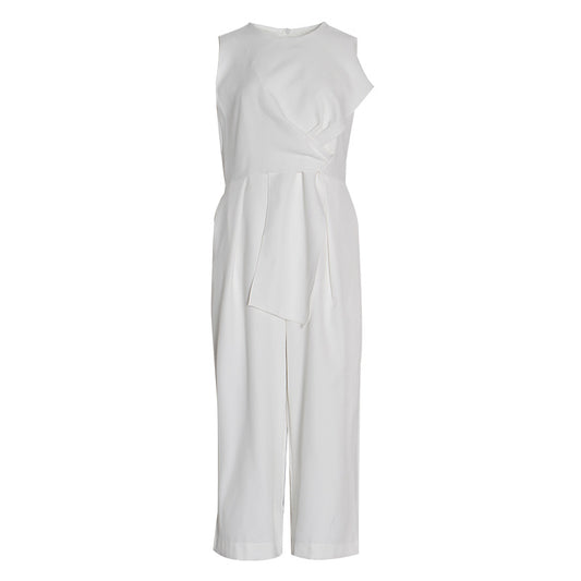 Jumpsuit Elegante Slim Fit sin Mangas para Mujer