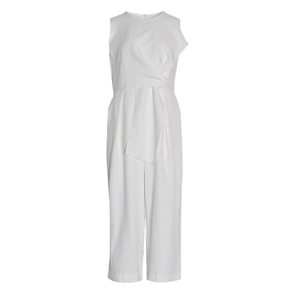 Jumpsuit Elegante Slim Fit sin Mangas para Mujer
