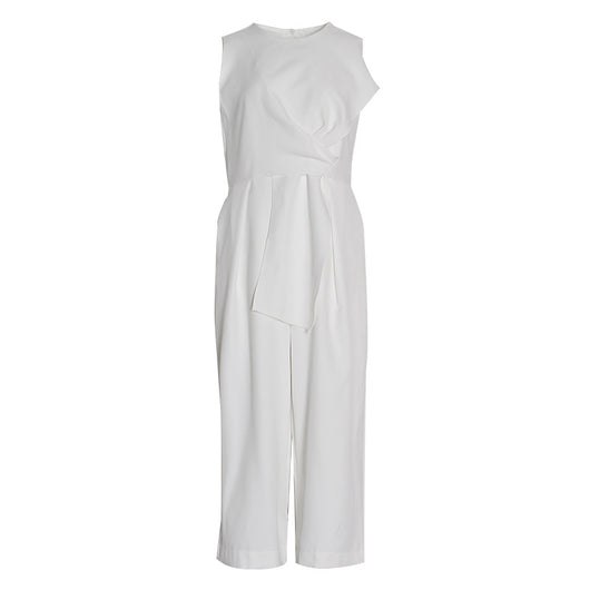Jumpsuit Elegante Slim Fit sin Mangas para Mujer