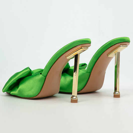 Sandalias de Tacón Alto con Punta Cuadrada y Detalle Mariposa para Mujer - Image 20