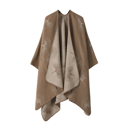 Chal de Verano Hoja de Ginkgo - Elegancia de Alto Nivel - Image 14