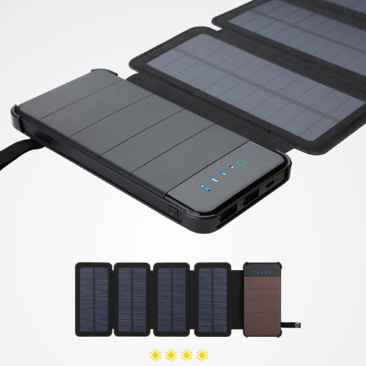 Cargador Solar Portátil Plegable Multi-Panel de Alta Capacidad