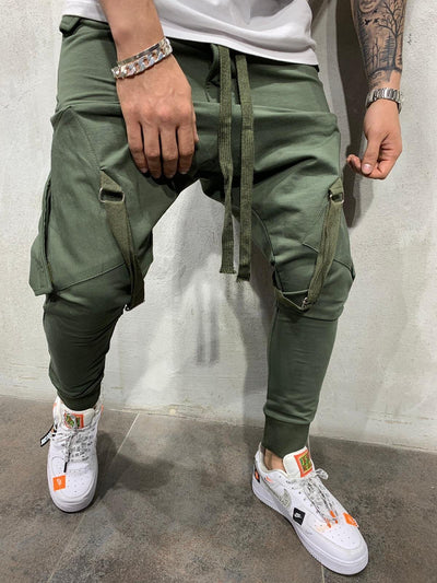 Pantalones de chándal para hombre con cordón ajustable - Image 4