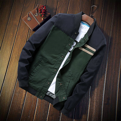 Chaqueta Cardigan Casual Coreana de Cuello Solapa para Hombre - Image 7