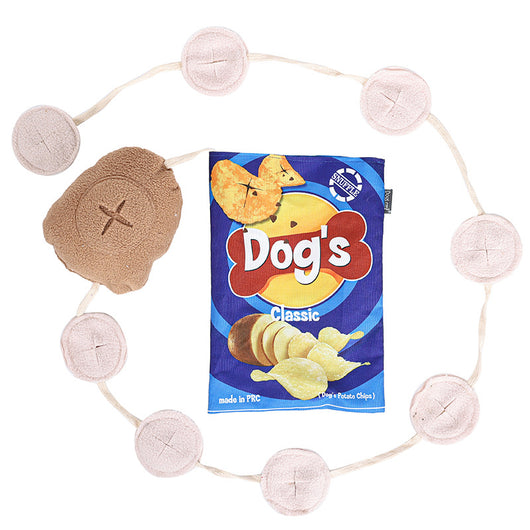 Juguete de Peluche Papas Fritas con Personalidad para Perros - Image 4