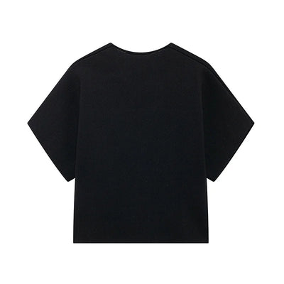 Blusa Rayada Cuello Redondo con Abertura y Manga Corta - Image 18