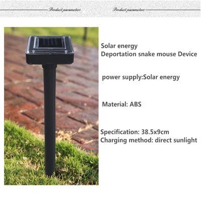 Repelente Solar de Topos para Jardín - Energía Renovable 1.2V - Image 6
