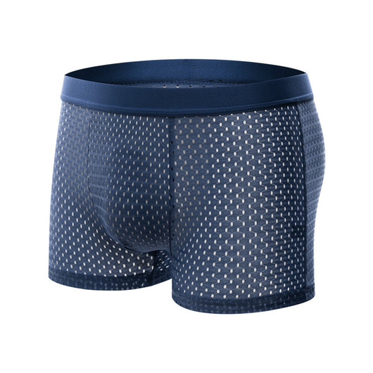 Calzoncillos Bóxer de Malla de Seda de Hielo para Hombre - Image 15