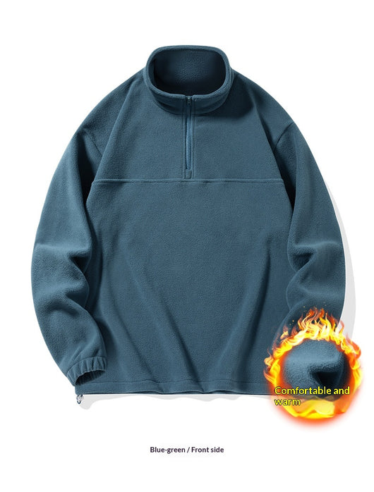 Suéter de Invierno en Lana de Cordero con Forro Polar para Hombre - Image 20