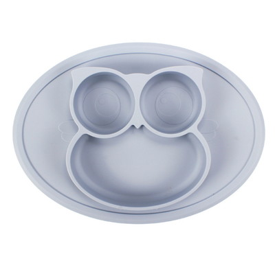 Plato Infantil de Silicona Integrada Grado Alimenticio - Bandeja Antideslizante para Niños - Image 5