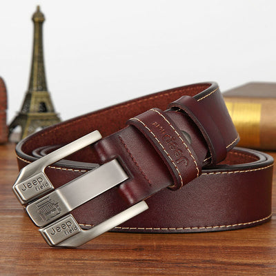 Cinturón de Cuero Auténtico para Hombre - Diseño Moderno y Resistente - Image 4