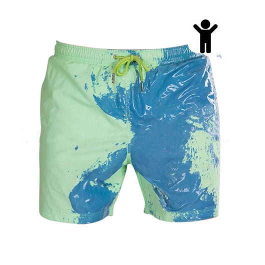 Shorts de Baño Termocromáticos para Hombre - Secado Rápido y Estilo Verano - Image 11