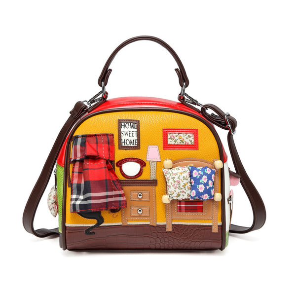 Bolso Retro Estilo Europeo Casual con Correa Diagonal