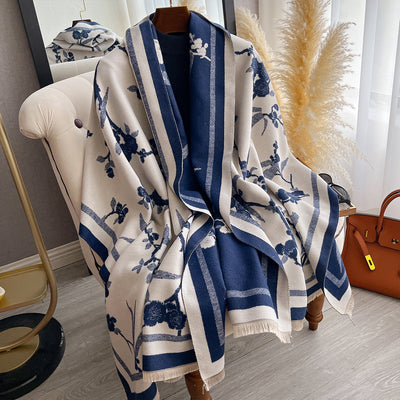 Bufanda Floral de Invierno Premium - Elegancia para la Temporada Fría - Image 19