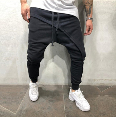 Pantalones Joggers Multicapa Hip-Hop con Cordón Ajustable - Image 10