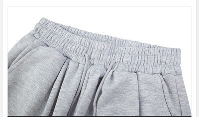 Pantalones Deportivos Holgados con Cordón - Corte Ancho Versátil - Image 3