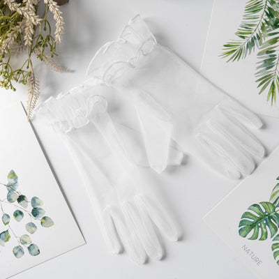Guantes de Volantes para Vestido de Novia y Eventos - Image 10