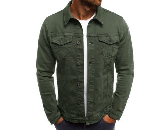 Chaqueta Táctica Slim Multipocket con Botones - Estilo Europeo y Estadounidense - Image 12