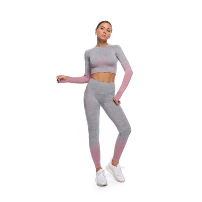 Ropa de Yoga Tejida sin Costuras - Image 30