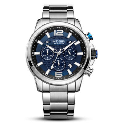 Reloj Deportivo Multifunción Ejecutivo Acero Inoxidable Hombre - Image 11