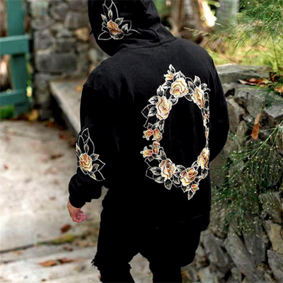 Sudadera con Capucha y Bordado en Forro Polar - Image 3