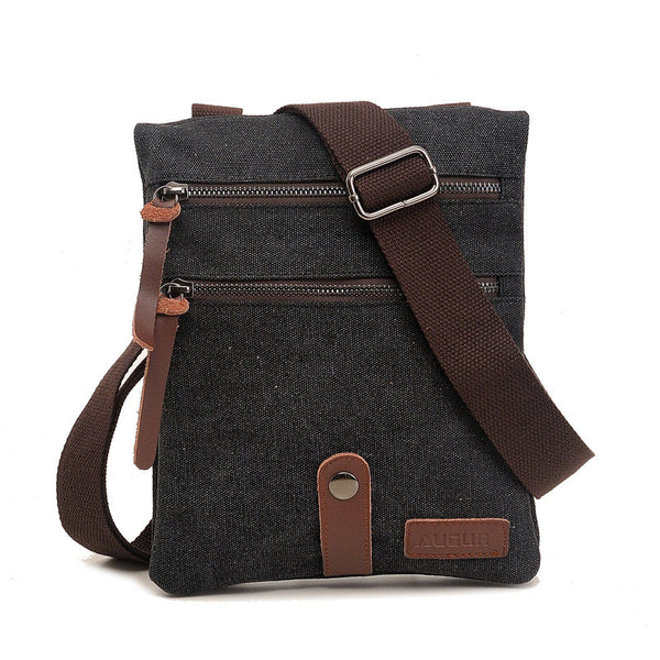 Bolso Bandolera Dual Hombre con Doble Compartimento