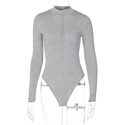 Jumpsuit Ajustado de Manga Larga con Cierre para Mujer - Image 15