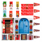 Decoraciones Navideñas: Cortinas, Banderas y Adornos Colgantes