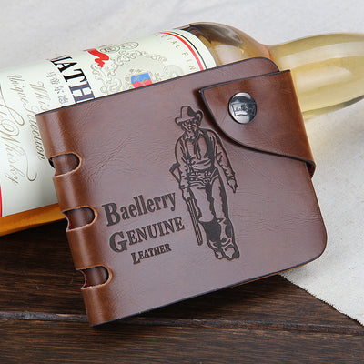 Billetera Retro Vintage Tridoble para Hombre - Estilo Europeo y Americano - Image 13