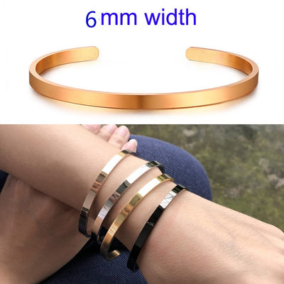 Pulsera C de 4MM para Mujer con Grabado Personalizado - Image 31