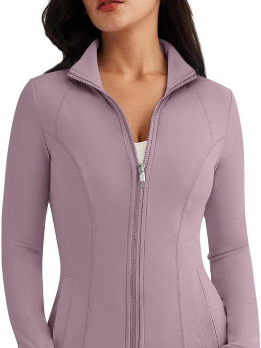 Chaqueta Deportiva Ajustada de Manga Larga con Tecnología Elástica - Image 14