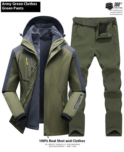 Chaqueta Táctica para Hombre con Forro Polar - Resistente al Viento - Image 43
