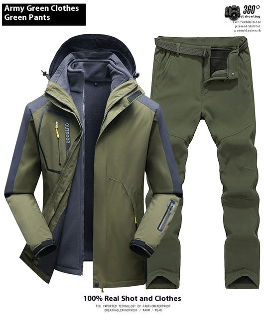 Chaqueta Táctica para Hombre con Forro Polar - Resistente al Viento - Image 43