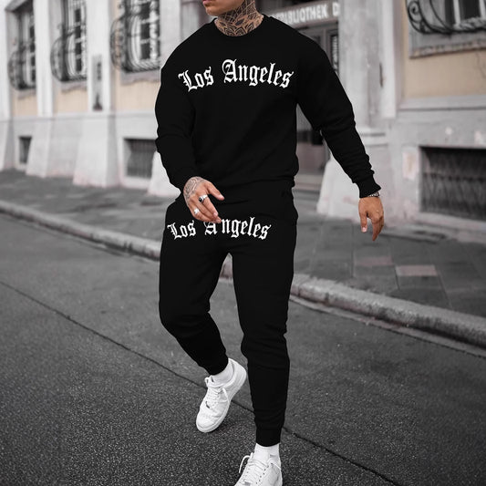 Suéter Deportivo Retro con Estampado Digital para Hombre