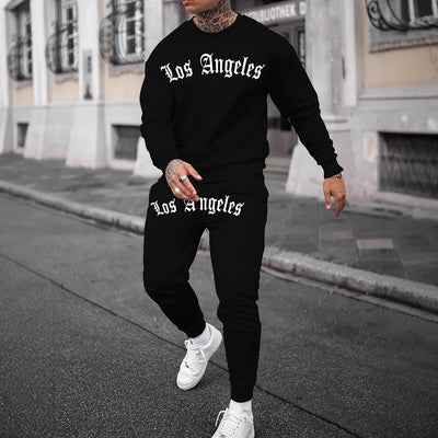 Suéter Deportivo Retro con Estampado Digital para Hombre