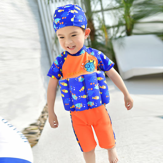 Traje de Baño Flotador para Bebés y Niñas - Enterizo de Seguridad Acuática - Image 3